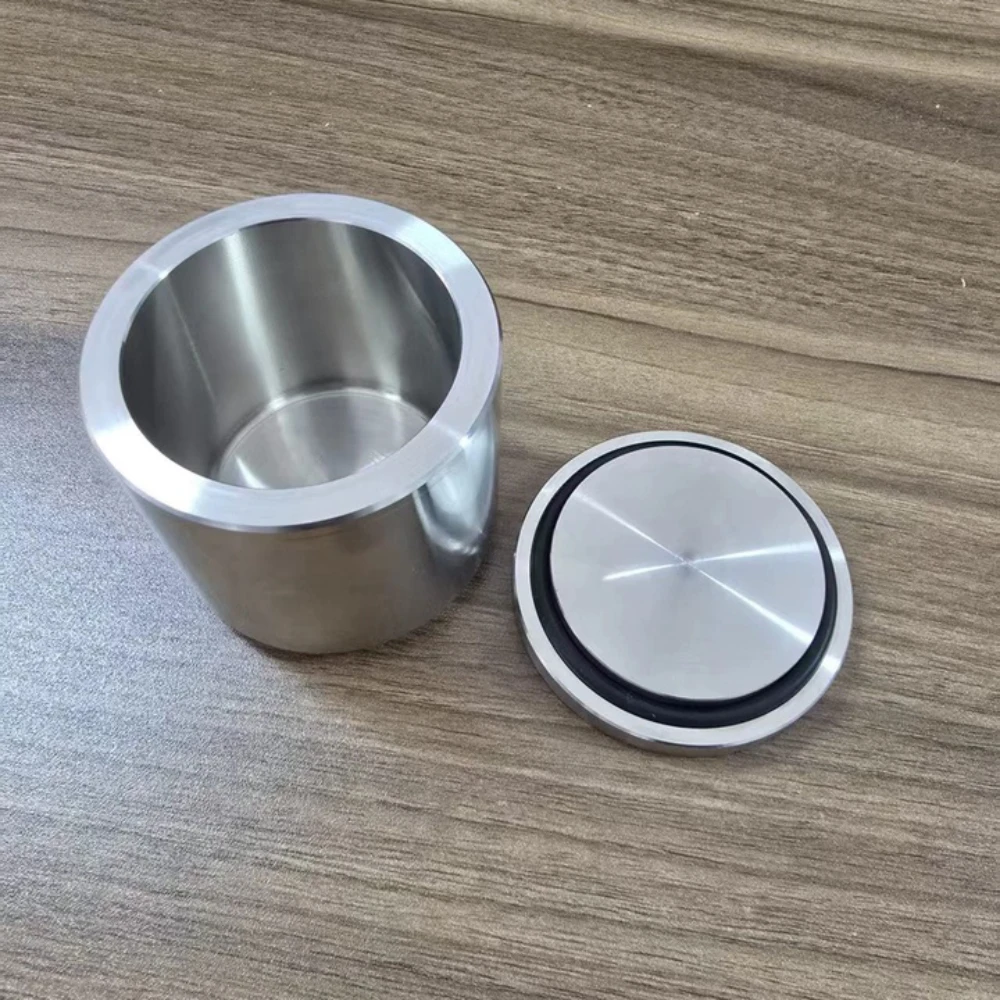 50ML Stainless Steel Grinding Jar – Vertical Lab Planetary Ball Mill Jar, Wear-Resistant Vacuum Grinding Container