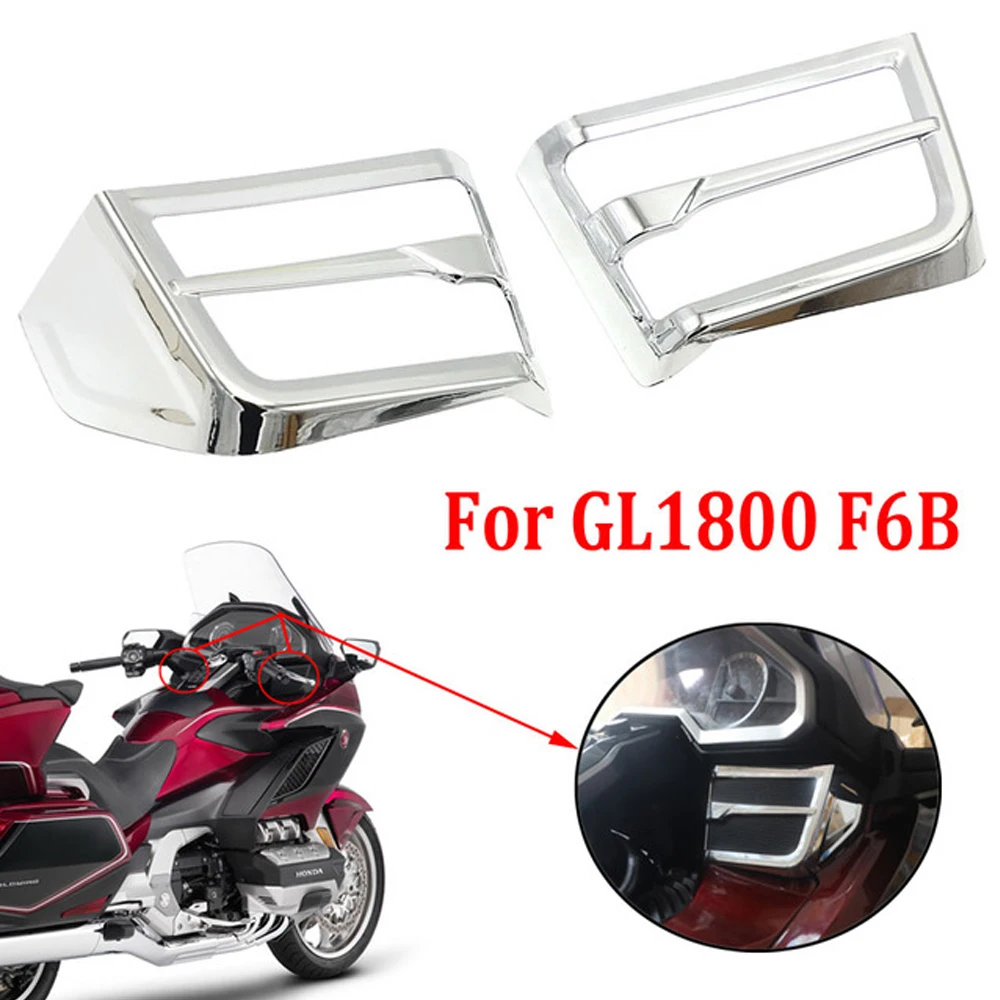 Motorfiets Voor En Achter Chrome Trim Voor Honda Goldwing 1800 F6B GL1800 2018 2019 2020 Motorfiets Accessoires