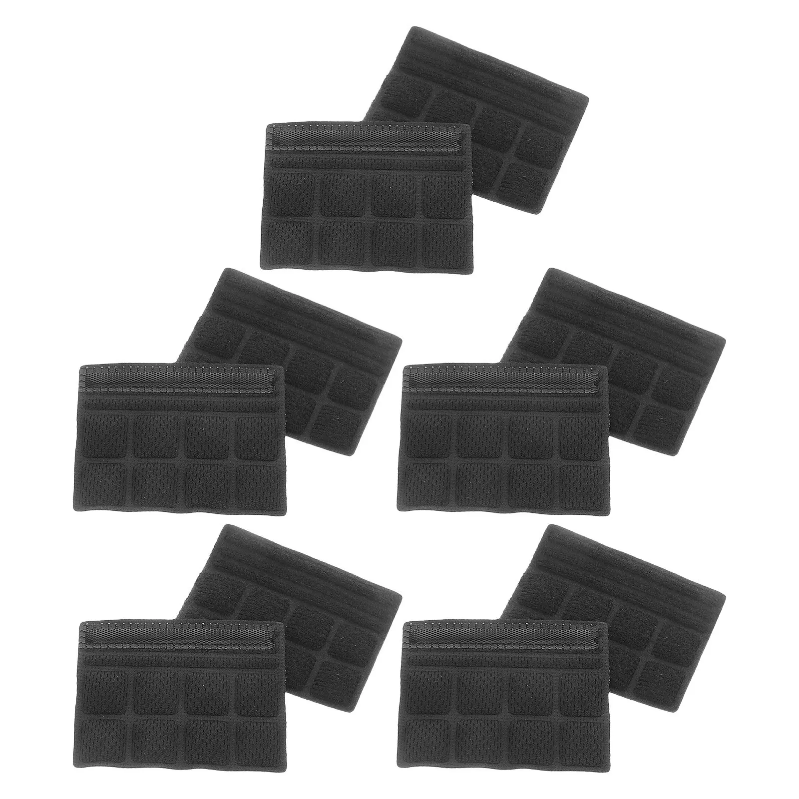 

10pcs Chin Pads Breathable Sweat-Absorbing Sponge Liner For Bicycle Motorcycle Cycling Riding Hard Hat Universal Fit