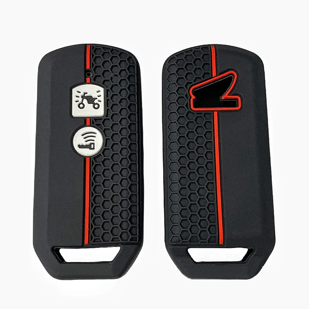 Silicone Key Case Cover Keychain For Honda Pcx 125 Forza 125 300 350 750 ADV Xadv Super Cup SH150i SH300 Sh125 XAV Xlov SH