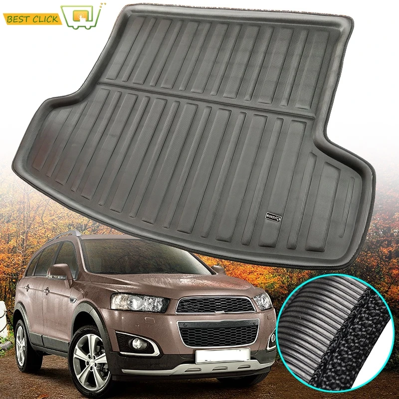 Para chevrolet/holden captiva 2006 - 2017 tapete de carga traseira tronco bandeja boot forro tapete 2008 2009 2010 2011 2012 13 14 15