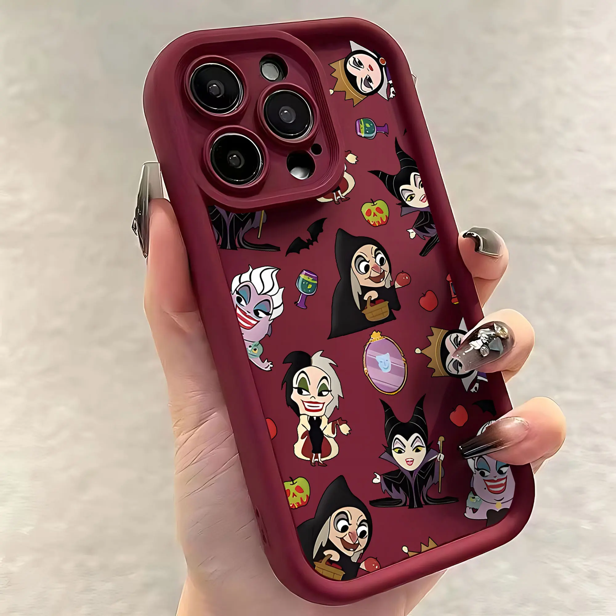 Etui na telefon Disneys Hot Princess Witch do Xiaomi Redmi 9A 9C 10 10C 12 12C K30 K40 K50 Note 10 11 12 13 Pro 5G Cover