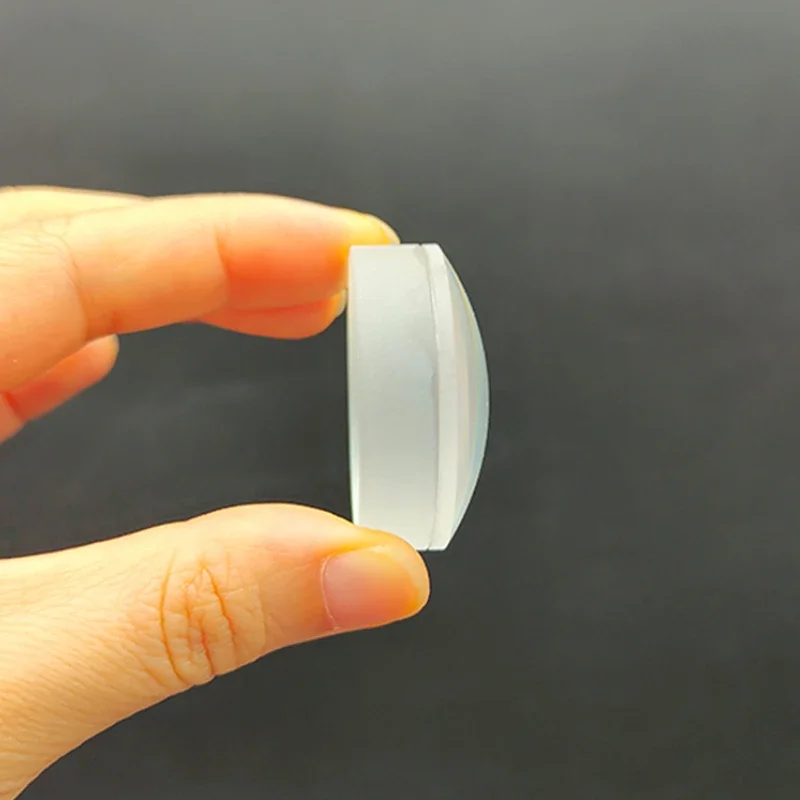 D38F110 Glued Concave-convex Lens Meniscus Lens  K9 Glass for Optical Element Video Microscope Lenses DIY Accessories