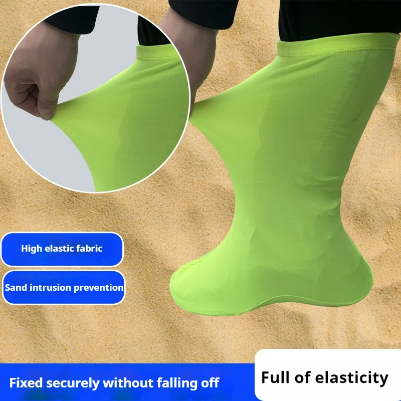 1 paar High Top Elastische Schuh Protektoren Wüste Sand Proof Schuh Abdeckung Schnee-Proof Stiefel Schuhe Abdeckungen Staub Proof Wandern Zubehör