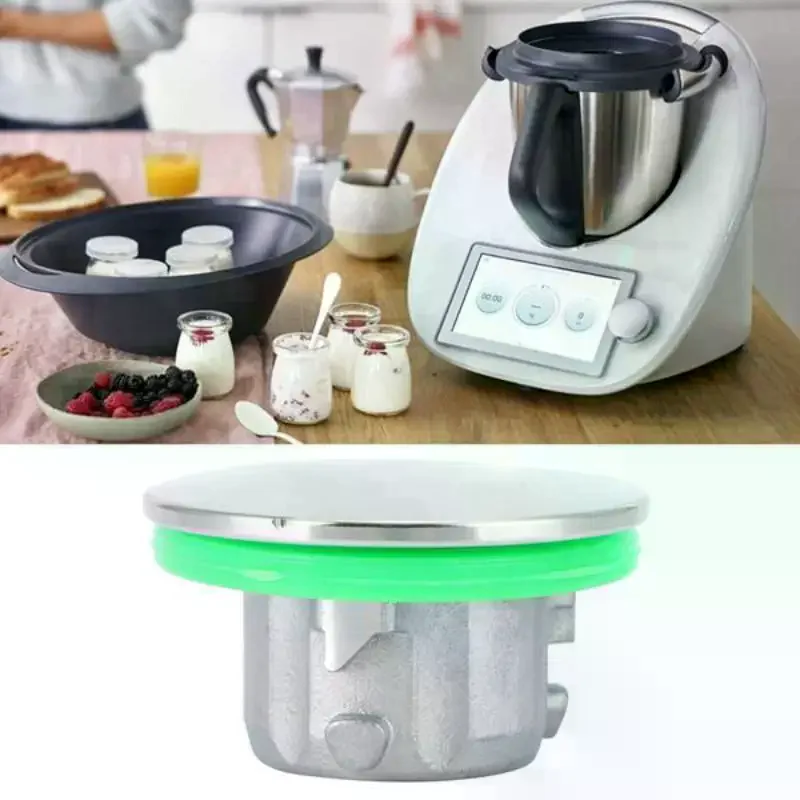 Mix Bowl Plug For TM7 TM6 TM5 Universal Rubber Stainless Steel Slow Cooker Blade Hole Sealing Cap Supply For Project Use