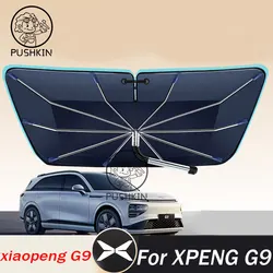 For XPENG G9 xiaopeng G9 2026 2025 2024 Car Windshield Sunshade Foldable Umbrella amry Front Heat Insulation Accessories