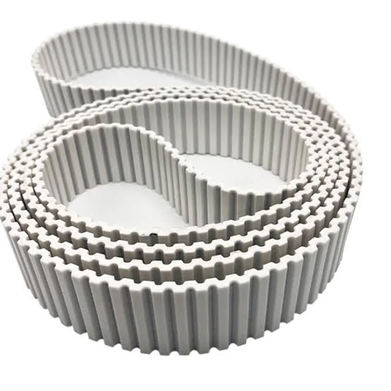 Customized Double Side Teeth 25 60 75 DT10 1320 1400 1700 Customized Polyurethane Timing Belt Package PU Synchronous Belt