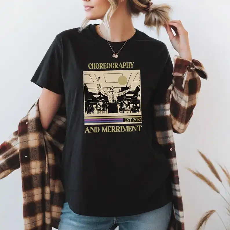 Severance Shirt, Choreography & Merriment Shirt, Mr Milchick Funny TShirt, Severance Tv Show Shirt, Defiant Jazz T-Shirt