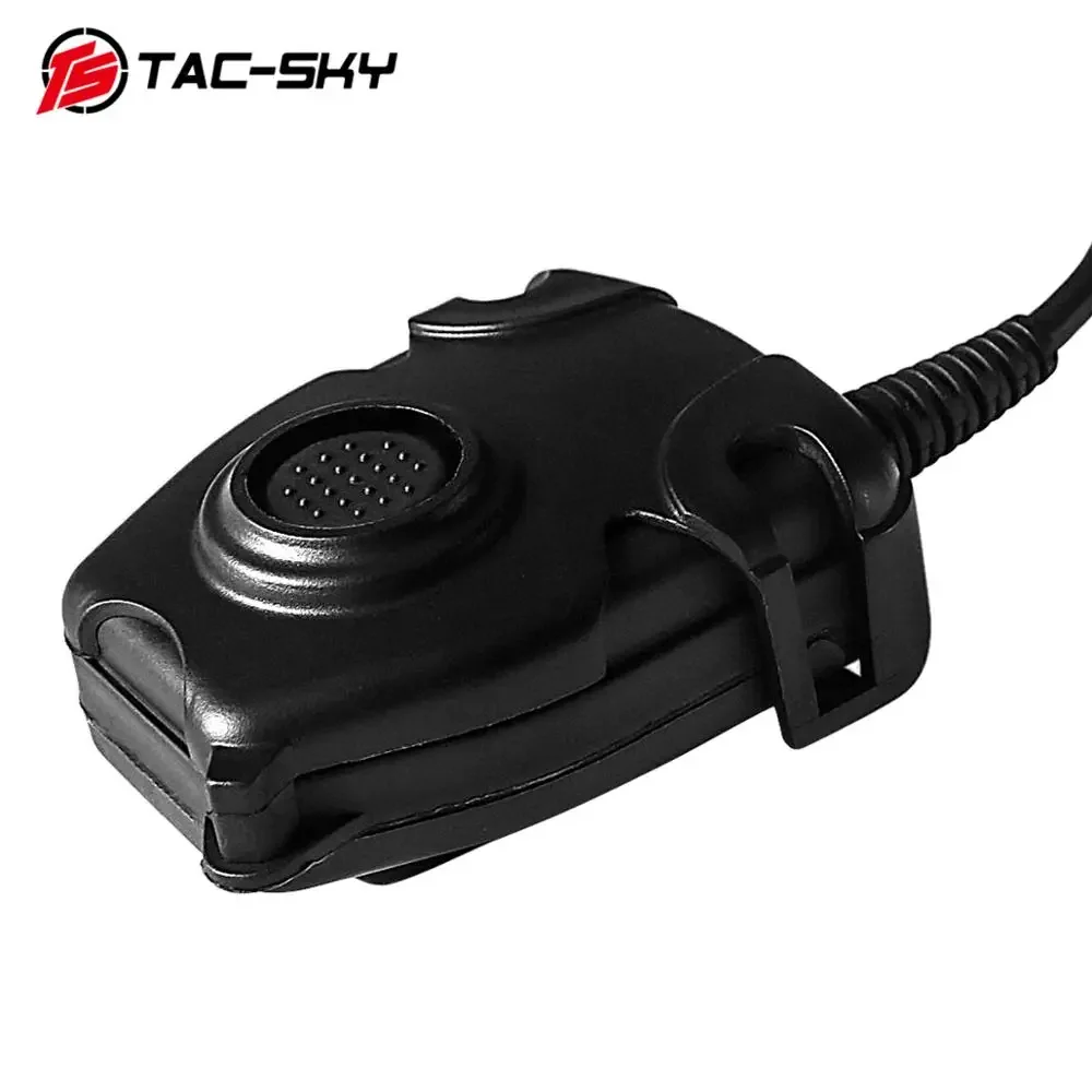 TAC-SKY AN/PRC-152 152a PRC148 Military Tactical Headset Walkie-Talkie Simulation Model Intercom Accessories PTT 6pin PRC  PTT