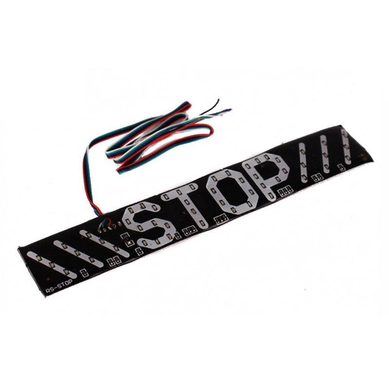 

652F Motorcycle Brake Taillight Night STOP Tail Lights Amber Tail Light Motorbike Accessories