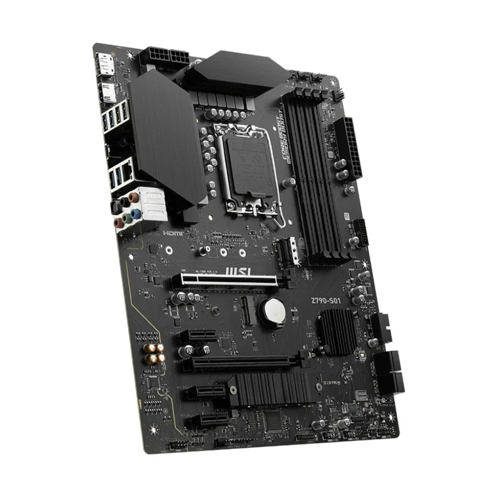 اللوحة الأم MSI Z790 مقبس LGA 1700 يدعم معالجات Intel Core 14th/13th/12th Gen i5-12400F CPU DDR5 HDMI M.2 NVME ATX #4