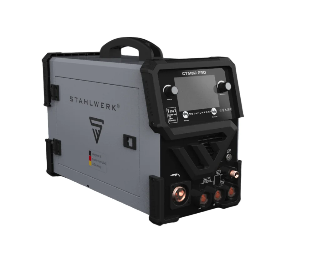 Stahlwerk CTM416 Updated Welder 7IN1 MIG TIG MMA Plasma Cutter Multi-Function Double Pulse Aluminum Welding Machine 220V New