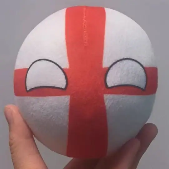 Oreiller en peluche Polandball 10cm/20cm, Bangladesh, Irlande, Angleterre, Ecosse, Serbie, Galles, népal, Countryball, jouet cadeau