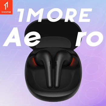 1MORE AERO ES903 에어로 공간 오디오 무선 헤드폰 하이브리드 ANC 소음 제거 이어폰, 6 마이크 28H 재생 시간 무선 충전