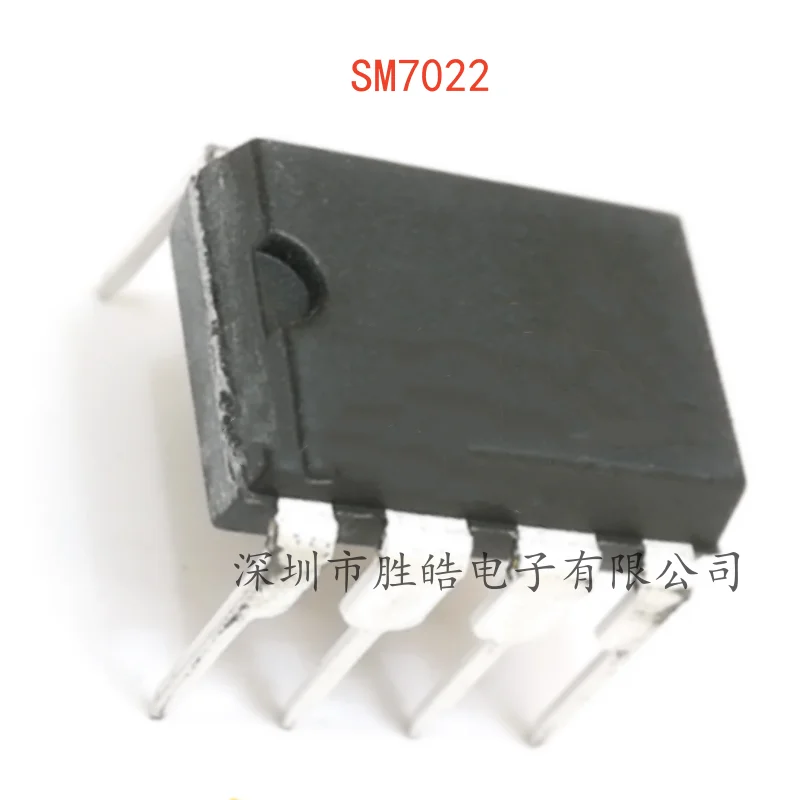 (10PCS)  NEW  SM7022  SM7022C   Replacement  VIPER22A   Power Management Chip  Straight Into DIP-8  SM7022  Integrated Circuit