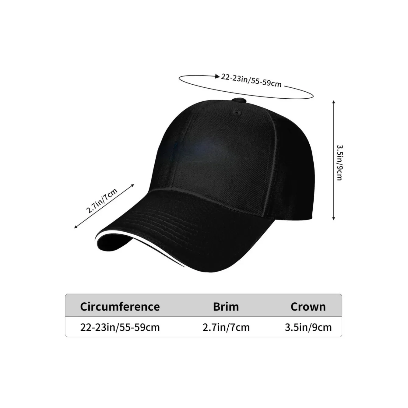 Custom Hat YAHUAH We Proclaim Your Name Baseball Cap - Classic Look, Ancient Hebrew Christian Design, Suitable for Sports and Da