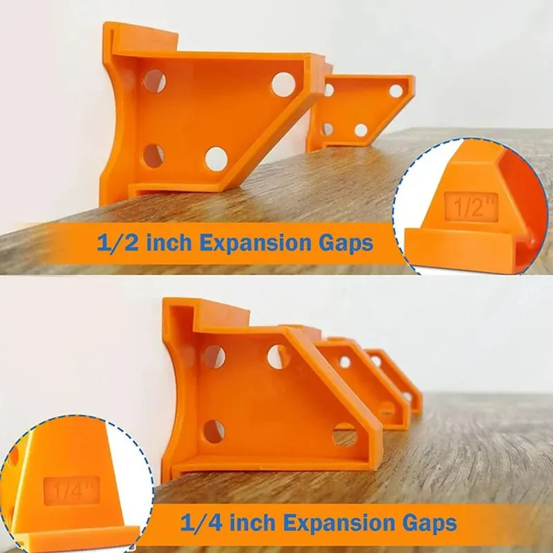 2 in 1 Flooring Spacers 20 Pieces Laminate Floor Tools Floor Spacers for the Inches Wood Floor Installation Shims tools