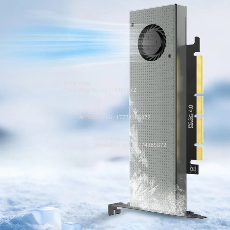 

PCIe X4 To M2 Adapter Card SSD NVME To PCIE 4.0 Expansion Card 22110