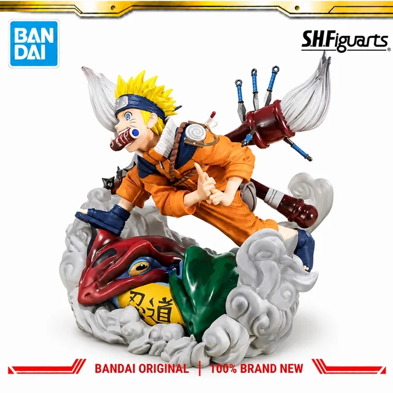 In Stock Bandai Original Figuarts Naruto Uzumaki Naruto Action Figure Model Doll Brand New Boxed Anime Characters Toys Model