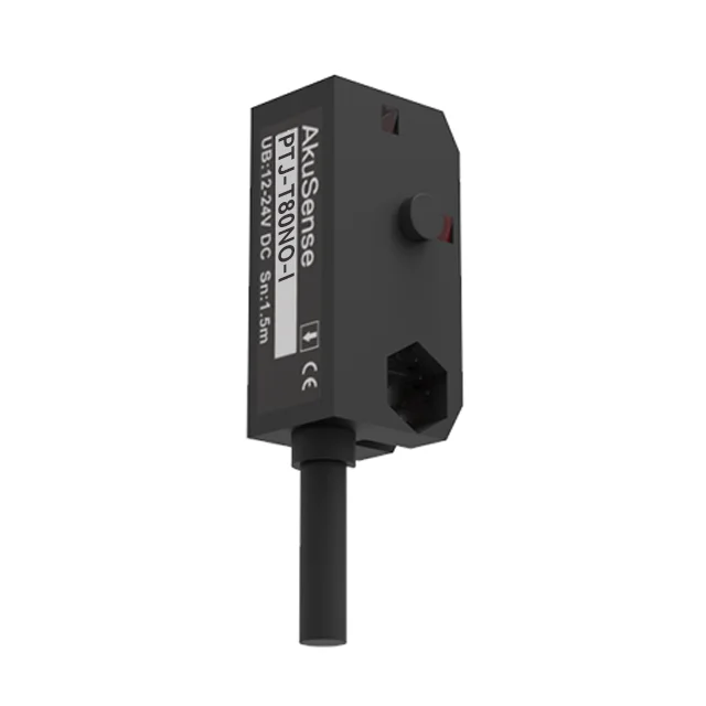 24v Photoelectric Sensor NPN Light Sensor 33ms Response Time Automatic Thrum-beam Akusense Light Sensors Manufacturers