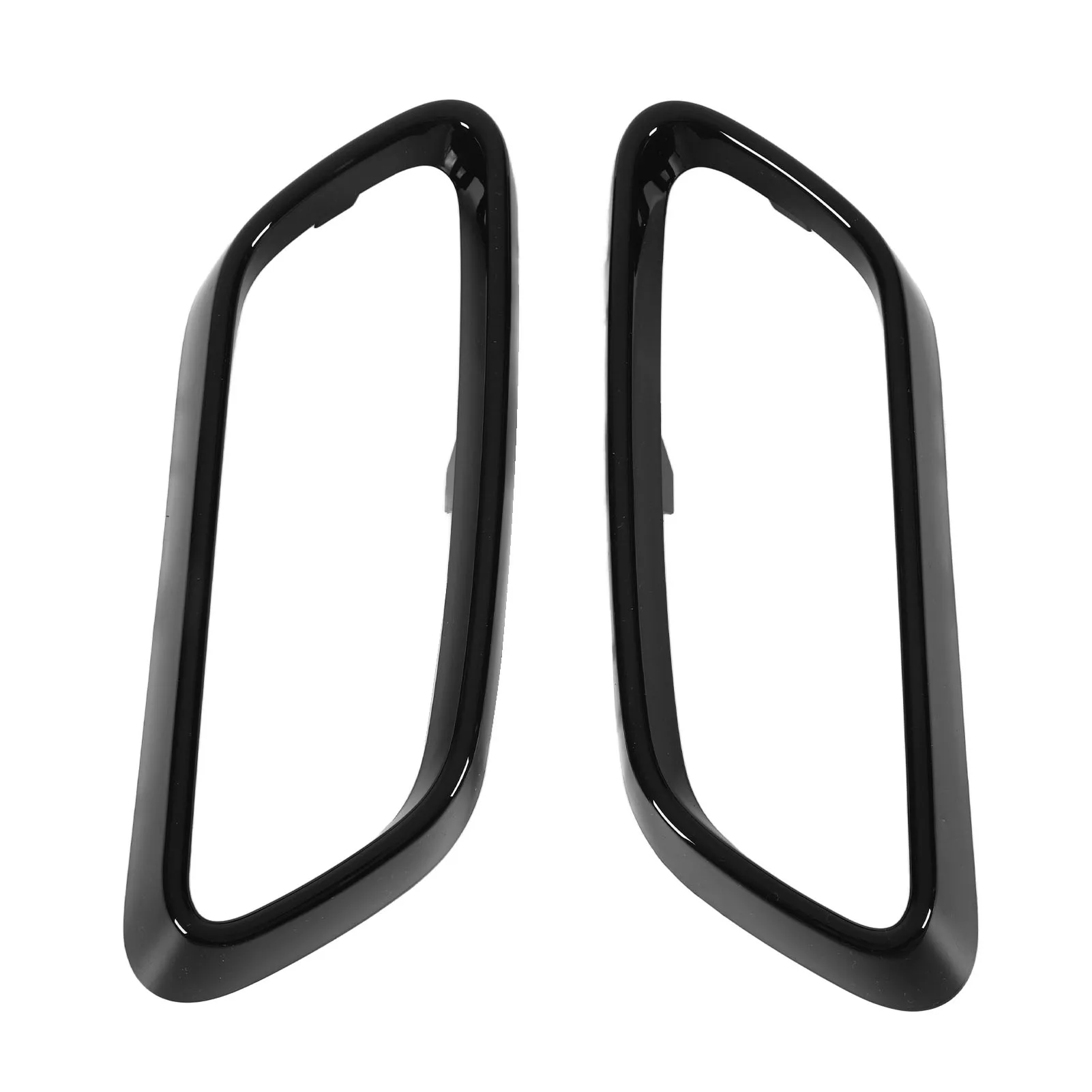 Exhaust Tip Cover Trims Bezel - Glossy Black, Replacement for Benz C‑Class W206 S206 AMG Line 2022 Onwards view 5