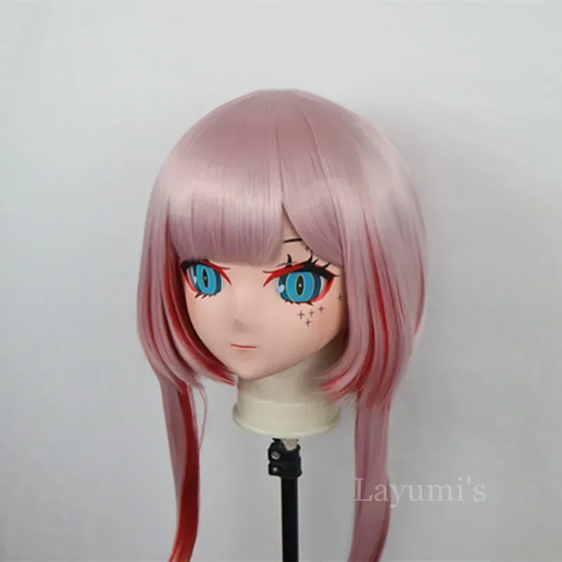 (B69) Customized Lifesize Mask Crossdressing with Backshell Silicone Anime takt op Destiny Kigurumi Mask Cosplay