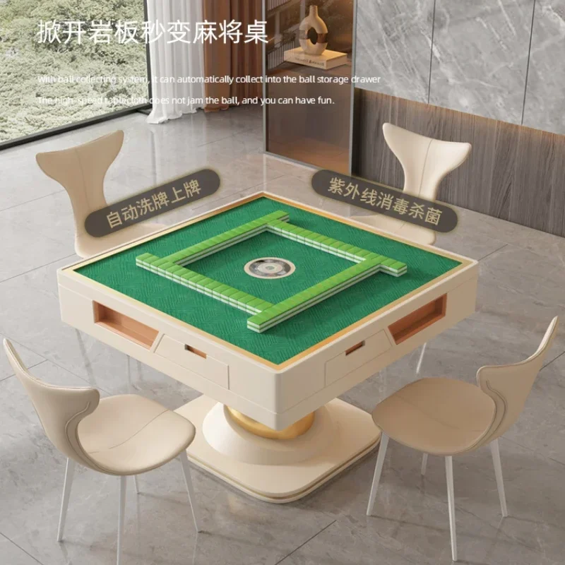 

Light Luxury Multi-Functional Automatic Mahjong Machine Coffee Table Three-Purpose Integrated