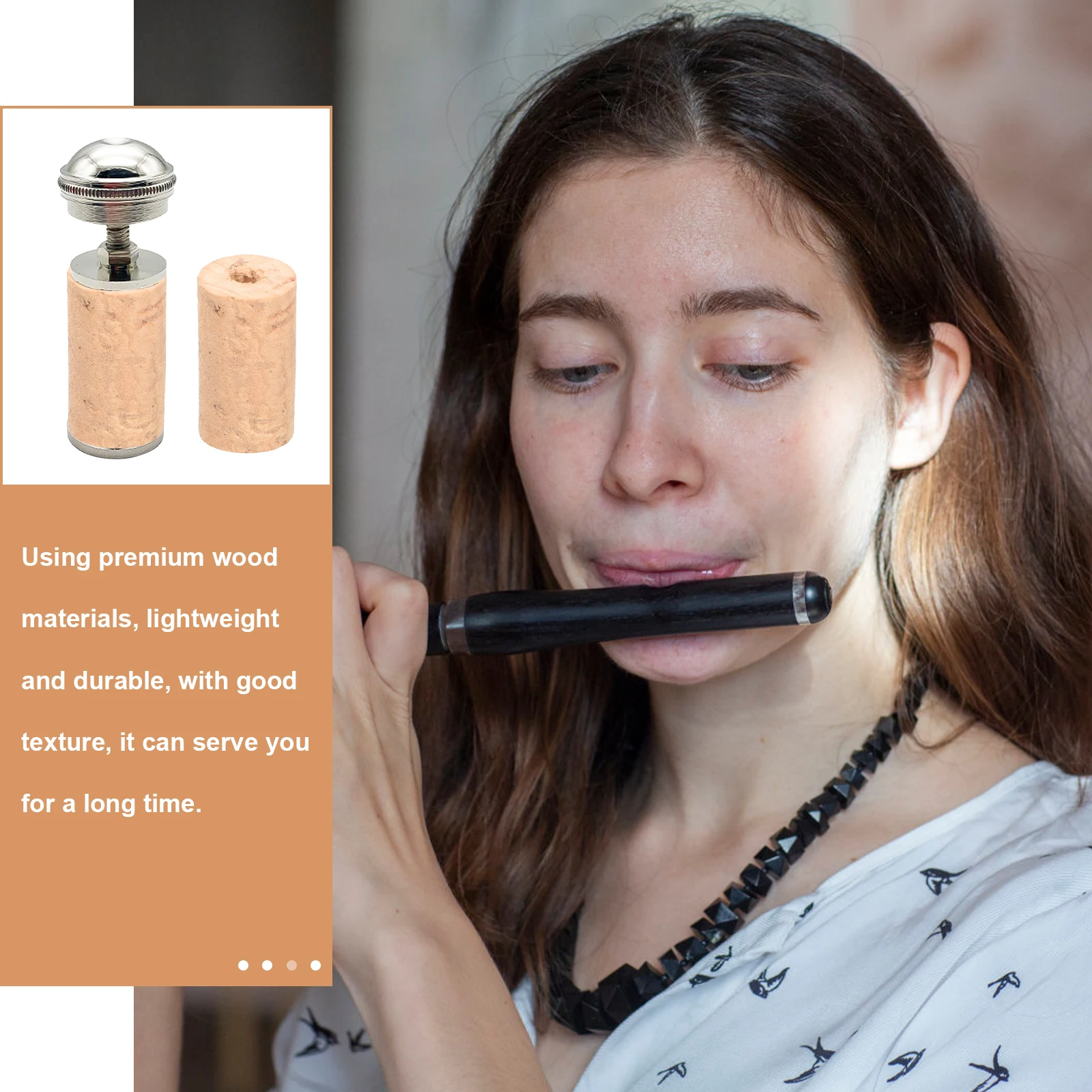 

3 Pcs Cork Instrument Accessories Protective Corks Piccolo Protectors Wood Simple Plugs