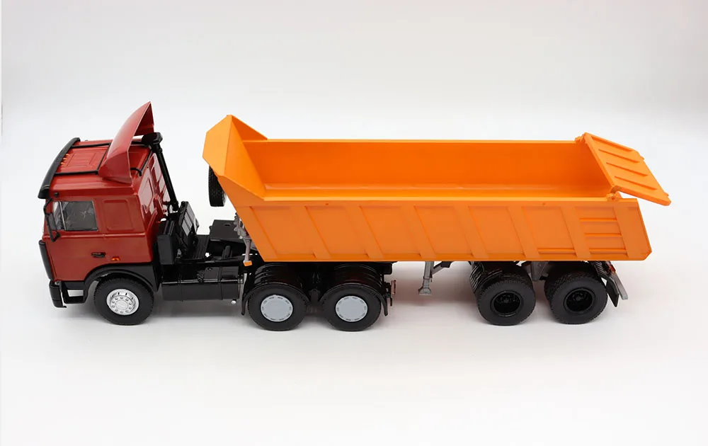 NEW SSM 1:43 Scale Modles MAZ-6422 with MAZ-9506-20 USSR Truck SSM7039 For collection gift