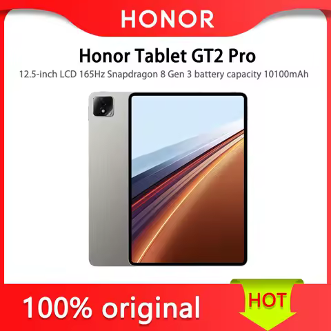 Honor Tablet GT2 Pro WIFI version 12.5-inch LCD 165Hz Snapdragon 8 Gen 3 battery capacity 10100mAh