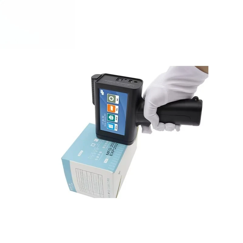 High‑Efficient Waterproof Portable Handheld Inkjet Printer Multilingual Quick‑Dry Ink