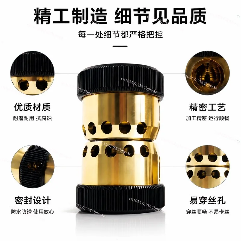 

Wire Cutting Accessories Daquan, Waterproof Easy To Wear Wire Guide Wheel Assembly Copper Sleeve Guide Wheel Bearing Type C