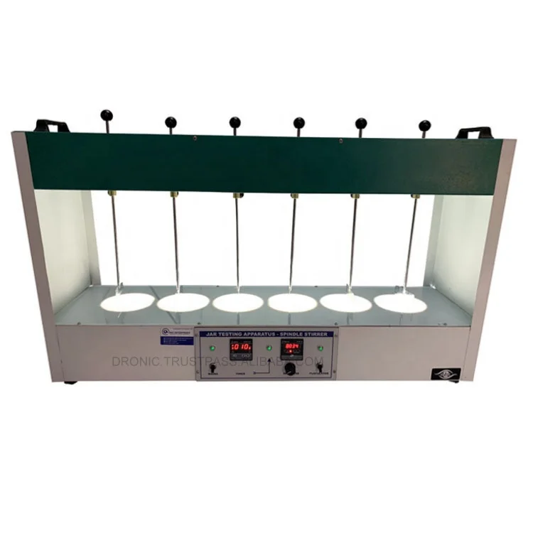 

Laboratory Jar Test Apparatus Digital Flocculator Water Testing Equipment