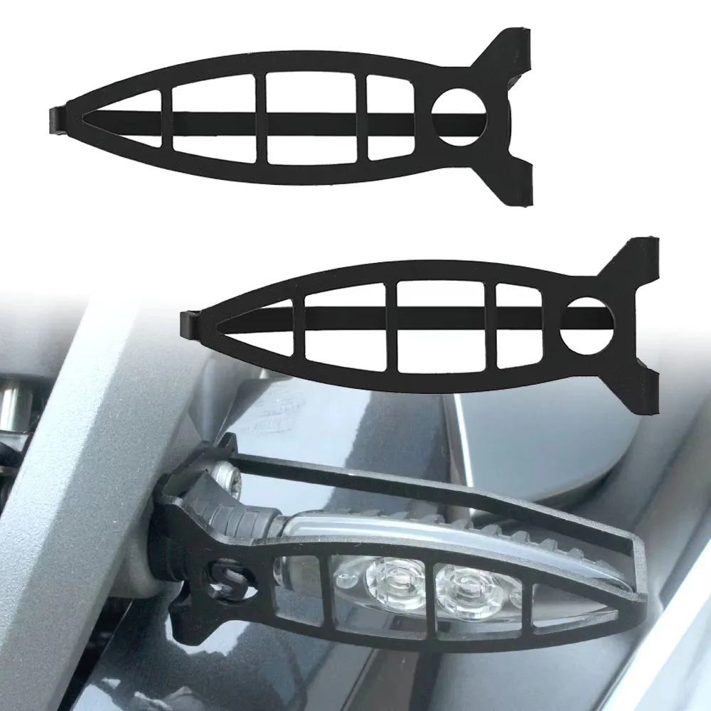 Für BMW R1200GS S1000XR Motorrad Vorderer Blinkerschutz LED-Blinker-Schutzabdeckung F800GS F800ST G310 GS/R F650GS
