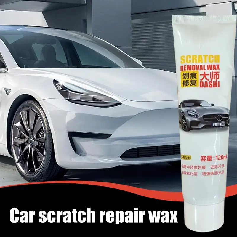 Car Scratch Repair Wax Paint Restorer Repair Scratches 120ml Car Scratch Remover & Polishing Wax Automotive Paint Care For Car