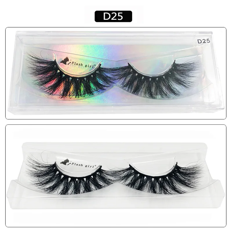 1 pairs/boxes 100% real Silk Natural flexible lightweight multi-layer structure Fake Eyelashes with Support custom