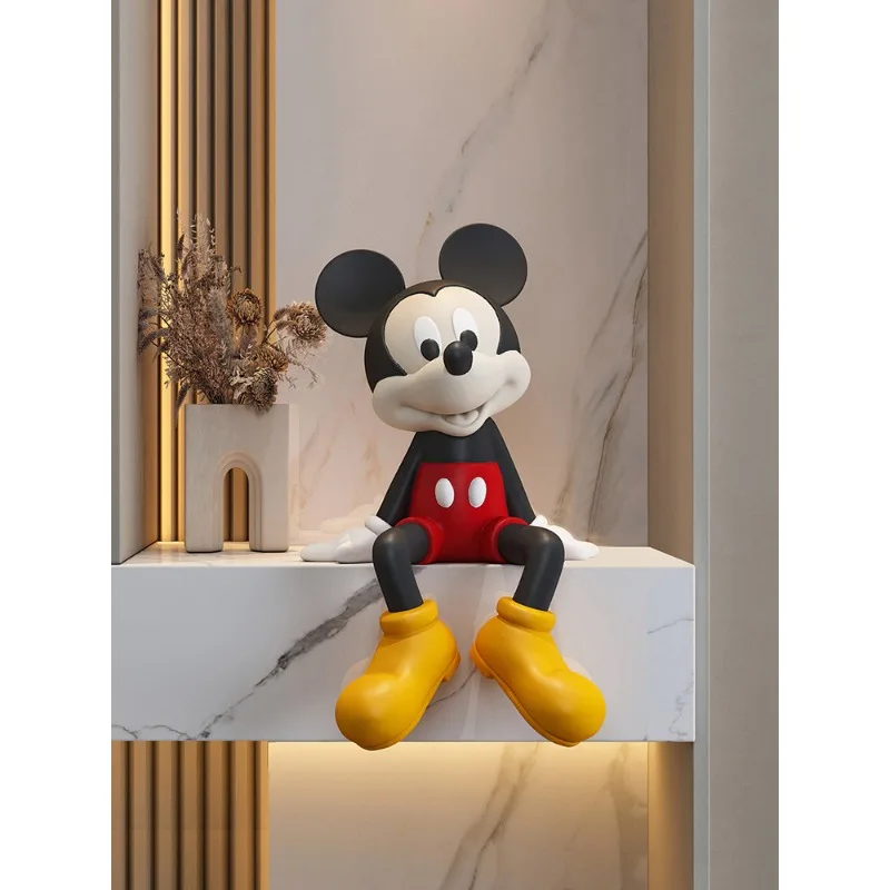

Seated Mickey Charm Living Room Desktop Home Gift Creative TV Cabinet Wall Cabinet Wine Cabinet Decoration Housewarming Gift