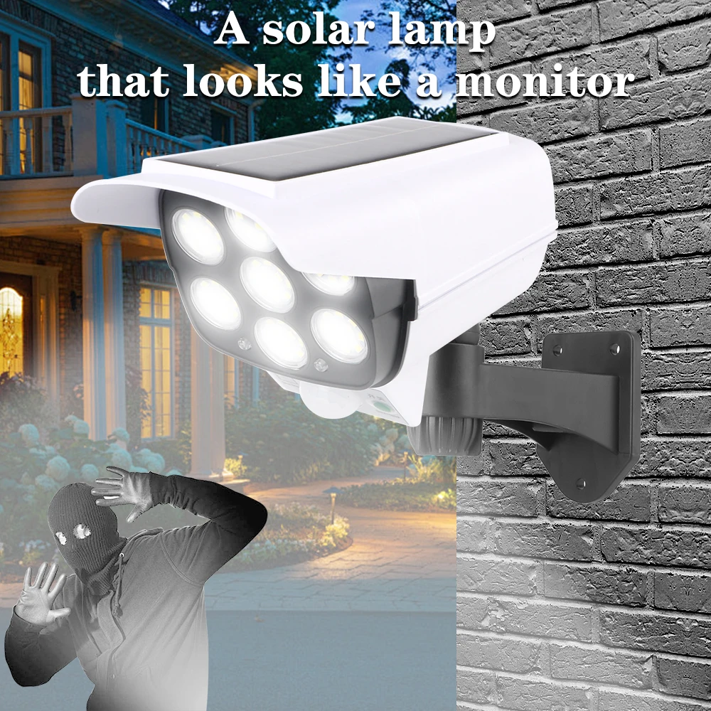 

Solar Lights Smart Motion Sensor Lamps 3 Mode For Home Garden Illumination Outdoor Night Light 77LED IP65 Waterproof