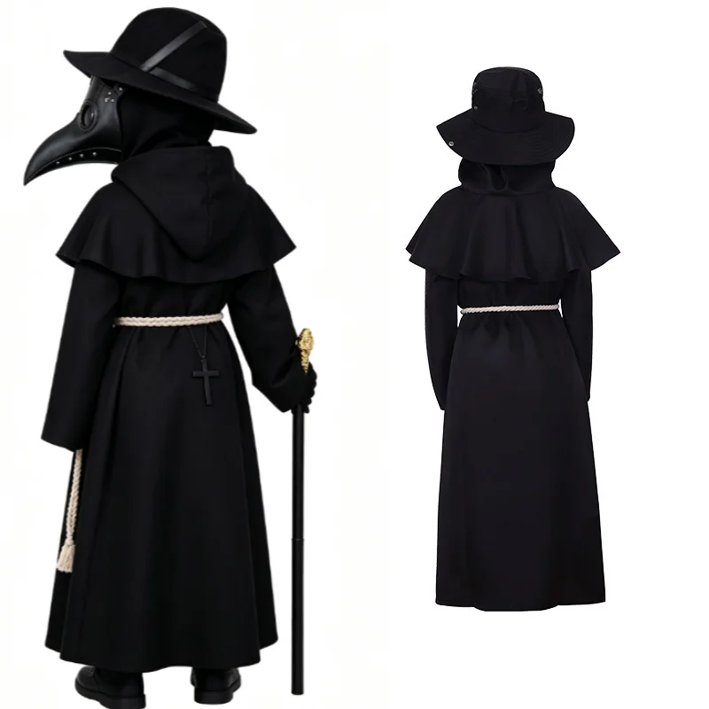 Kostum Dokter Wabah Abad Perte - Kids Cosplay Anime ulasan dan harga