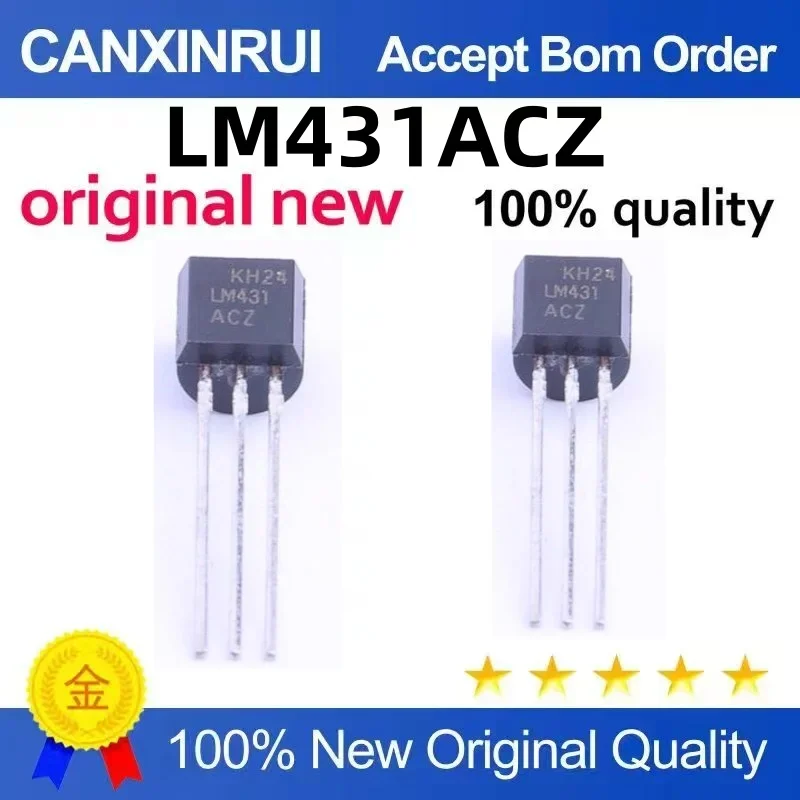 (5-100 pieces) Brand new original direct insertion LM431ACZ LM431 TO-92 precision adjustable voltage regulator parallel voltage
