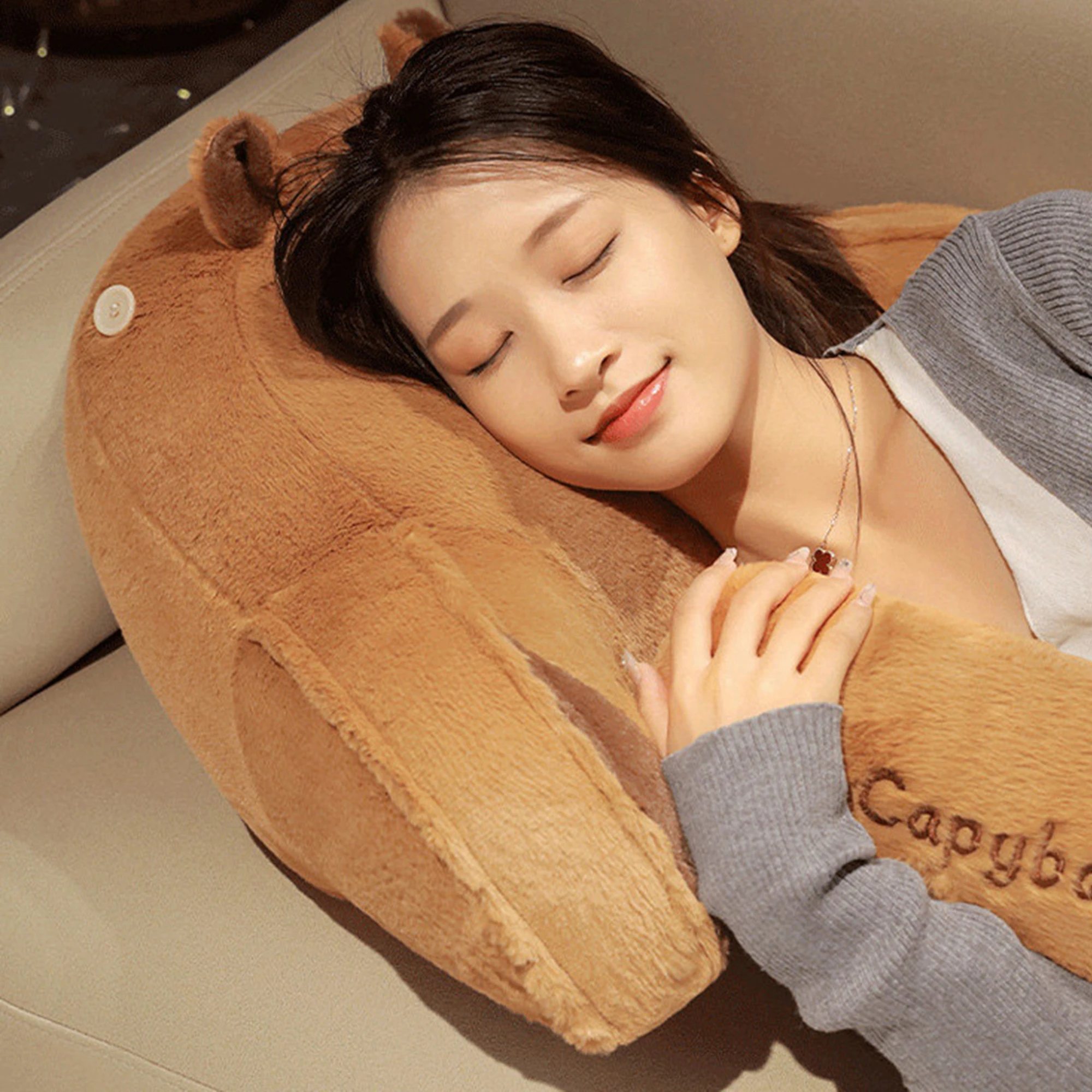 Cute Seat Cushion With Lumbar Cushion Enhances Back Support While Providing Cozy Cushioning For All