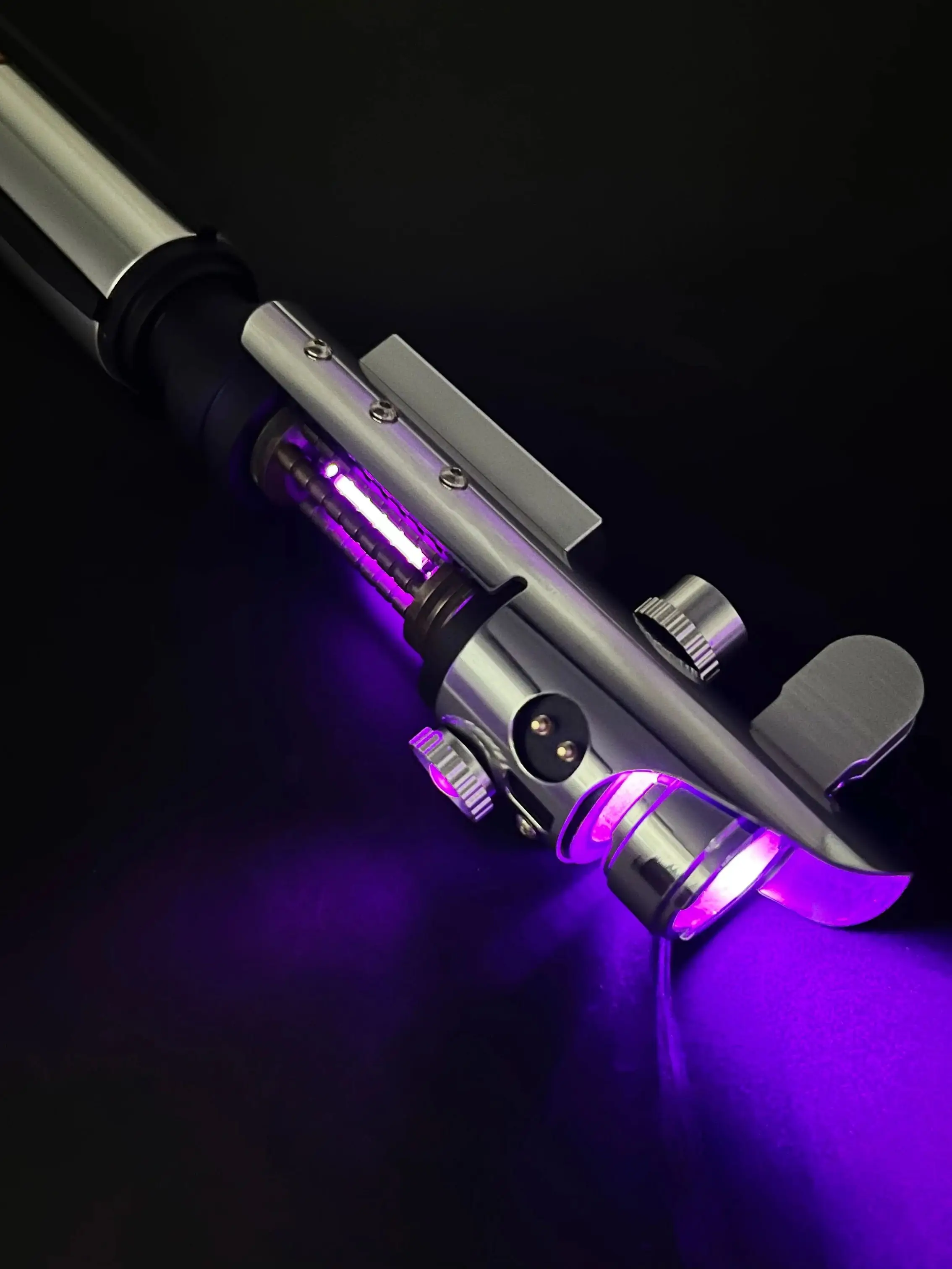 Starkiller Lightsaber Neopixel Proffie v 2.2 الحساسة السلس سوينغ المعادن الثقيلة المبارزة RGB بكسل اللعب تأثيري لعبة الفيلم الدعامة #2