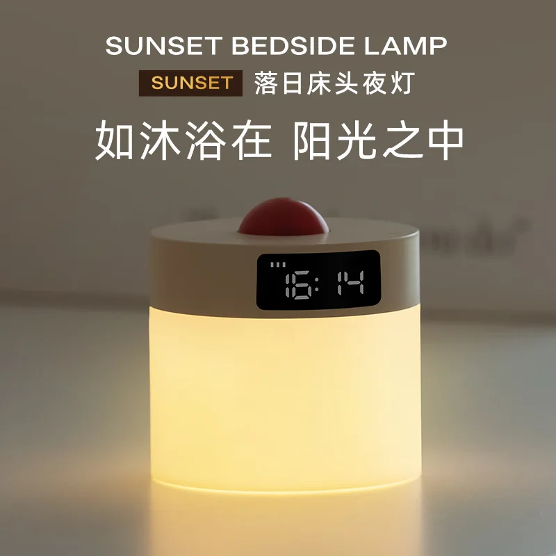 

-Настольная лампа с закатным цилиндром,USBechargeable, таймер дистанционного управления, регулируемый ночник, спальня, компаньон для сна, Eye Pro