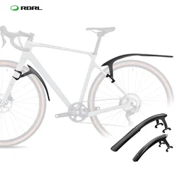RBRL Bicycle Mudguard Gravel wings 700c Universal Mudguard Bicycle 28 Inch Adjustable and Easy to Install Mudguard for Road bike