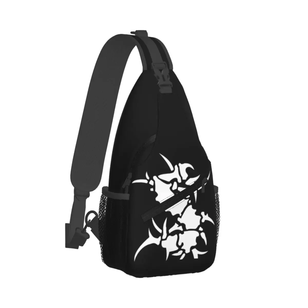 Merchandise Sepultura Small Sling Bag Chest Crossbody Shoulder Backpack Outdoor Hiking Daypacks Aesthetic Slayer Pattern Bag