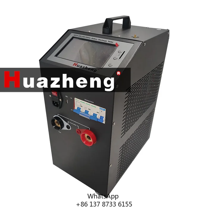 Huazheng Electric 48V 110V 220V 200A Constant Current DC Load Bank For Battery Test