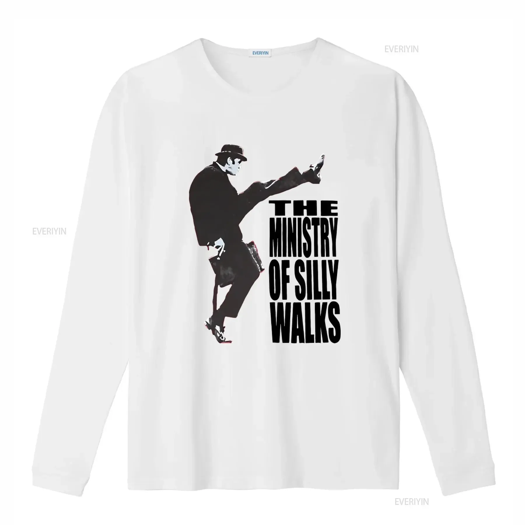 Monty Python The Ministry of Silly Walks T Shirt 2009 Liquid Blue Red Design Size L vintage Washed Comfortable Unisex graphic