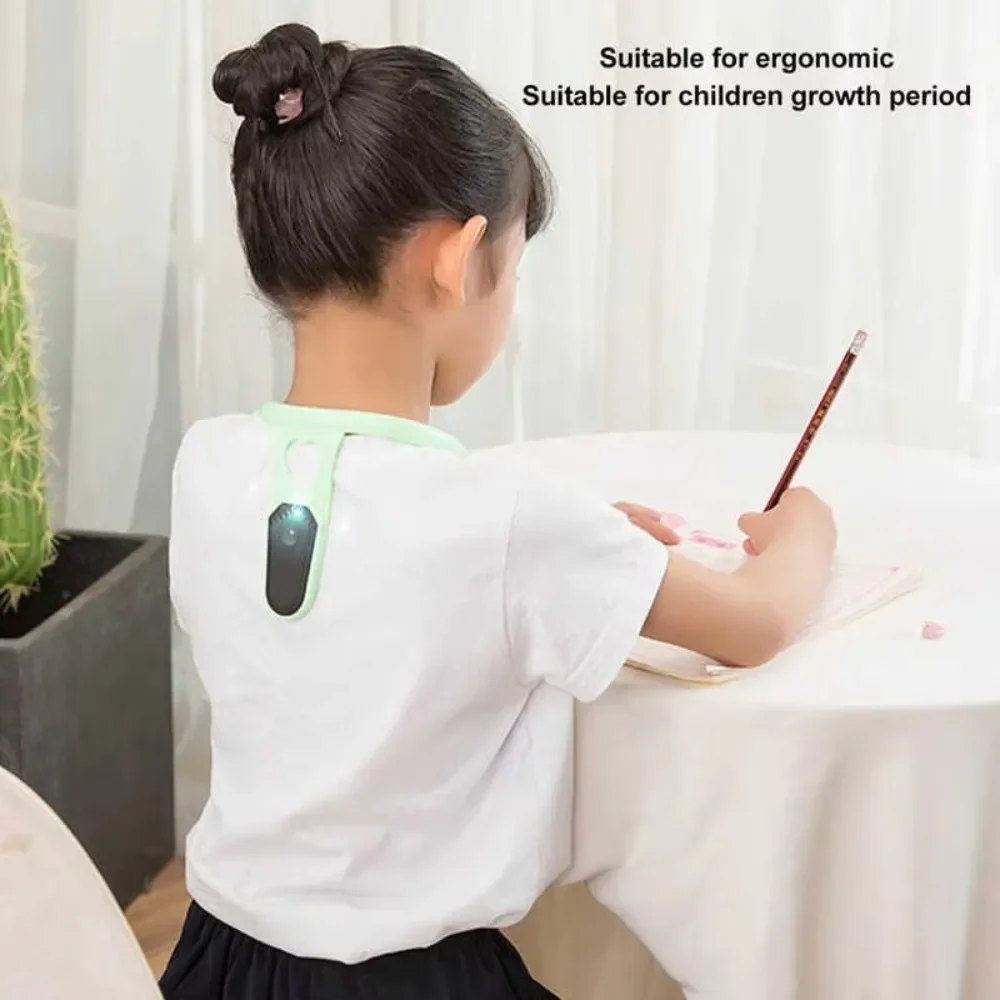 

Portable Electric Smart Posture Corrector Device Posture Sit Straighten Training Realtime Scientific Reminder Cervical Hunchback