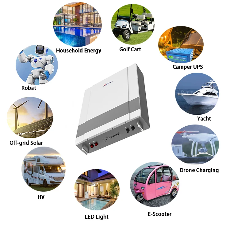 51.2V 4kWh 5kWh 6kWh 80Ah 100Ah 120Ah LiFePO4 Lithium Ion Battery Wall Mounted Wifi Communication Lithium Battery for Bluetooth