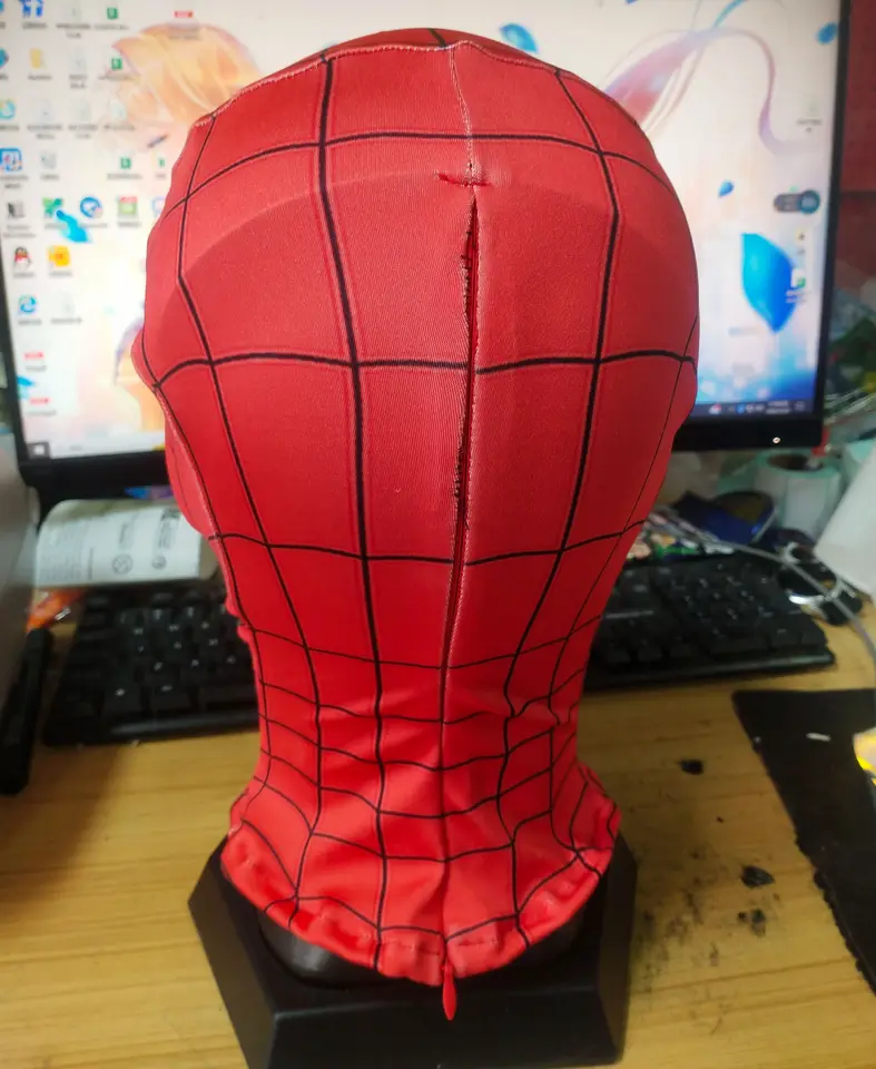 カスタマイズされた究極のスパイダーマンマスク、3Dプリントされた